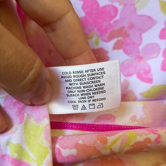 Coolibar Full Zip Floral Print Rashguard M - Picture 7 of 7